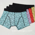 Men's cotton knitted boxer shorts